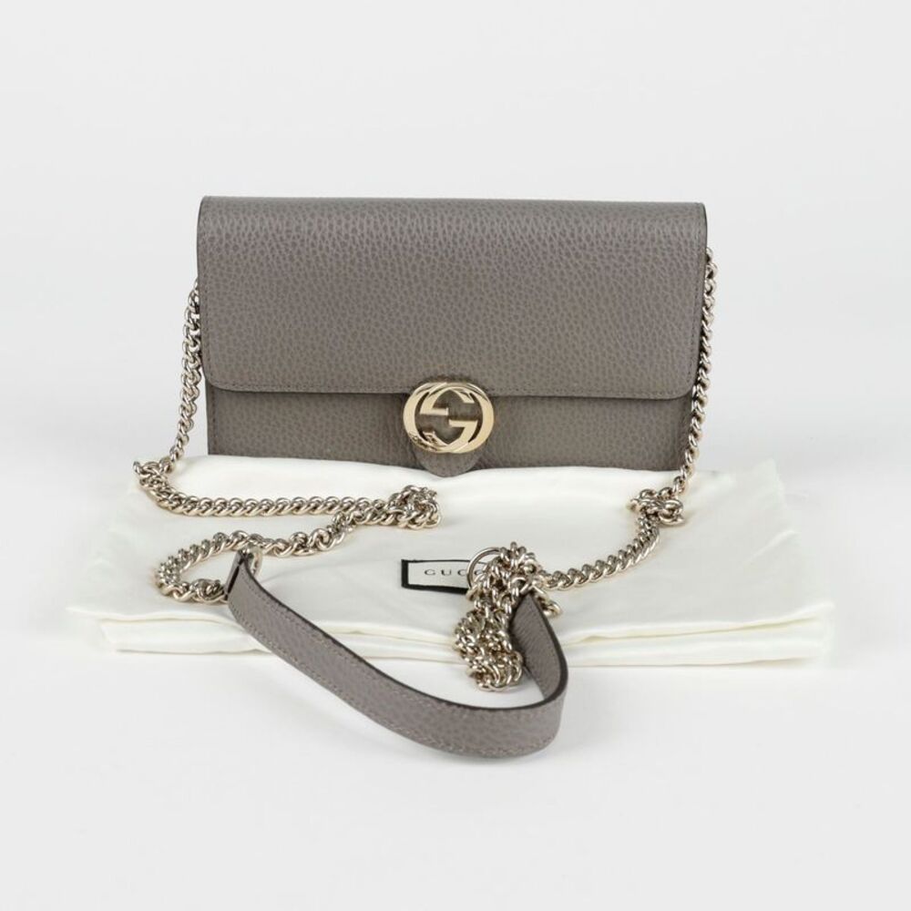 Interlocking Mini Chain Wallet Crossbody - image 1
